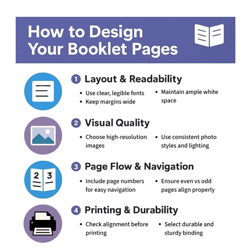 Your guide to booklet printing best practices. 