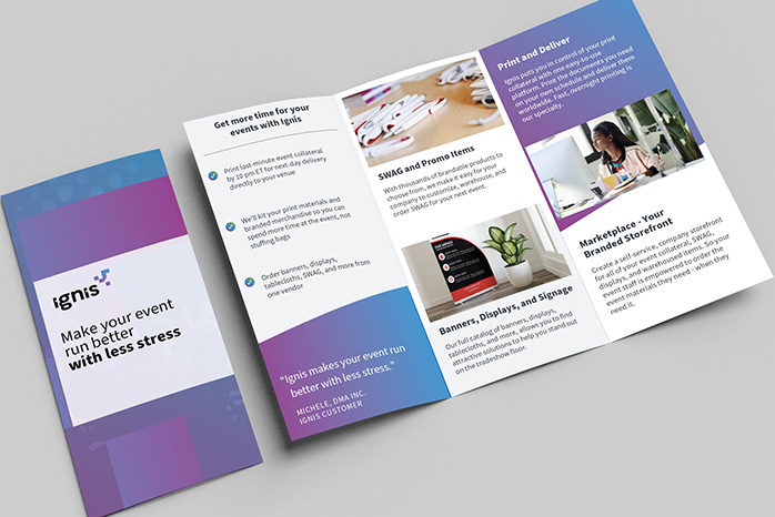 Brochure printing online