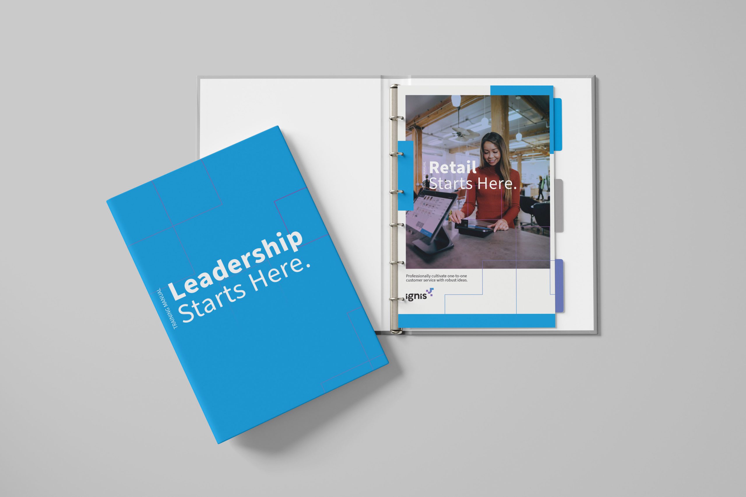 print training binder