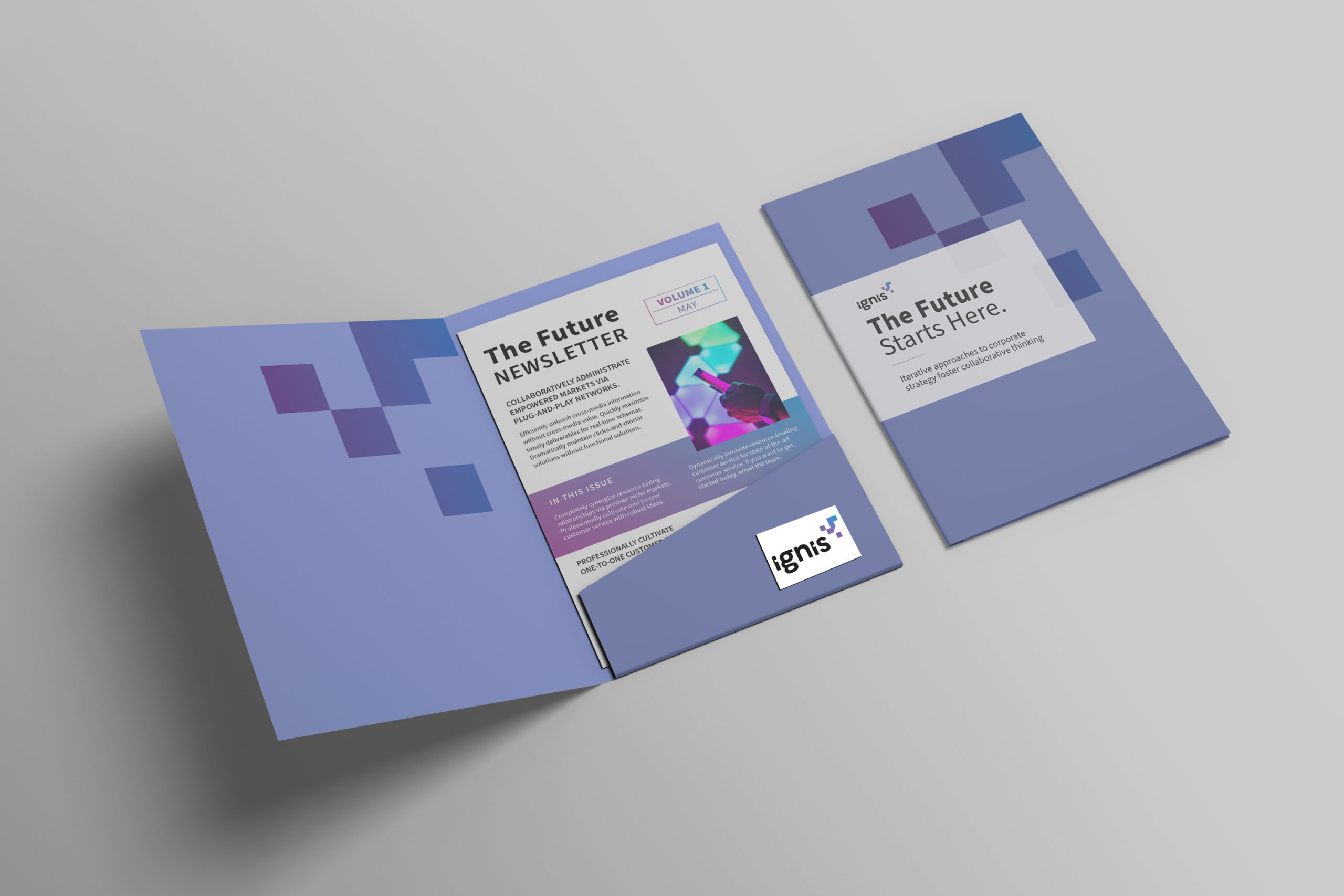 Printed Marketing Folders