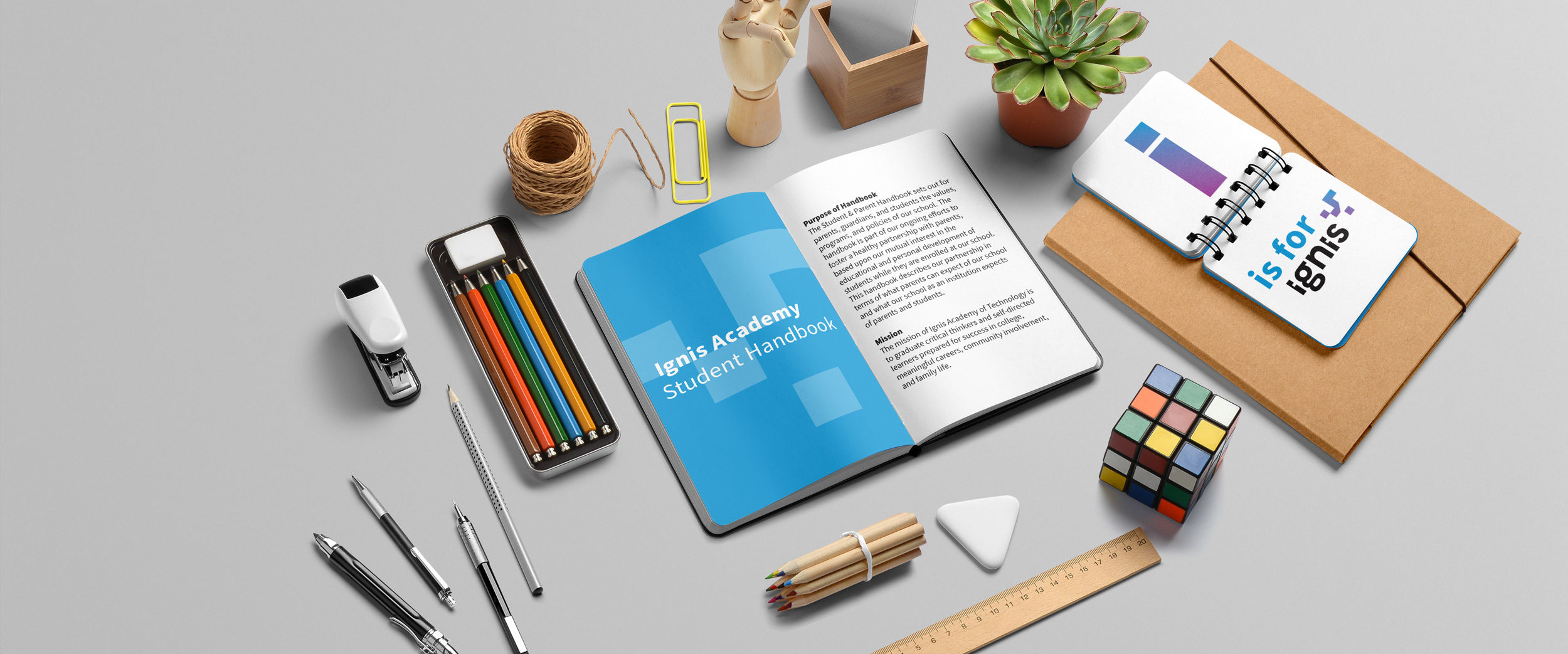 classroom materials printed handbook and flipbook