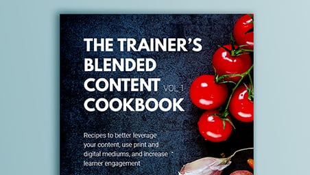 Virtual Reality Trainer's Blended Content Cookbook Mimeo State of L&D 2018