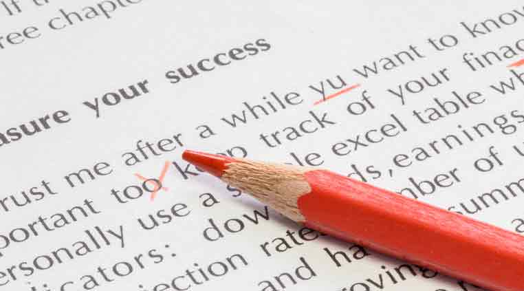 Grammar rfp mistakes