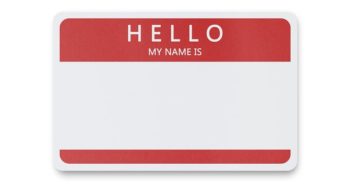 Hello My Name Is 1