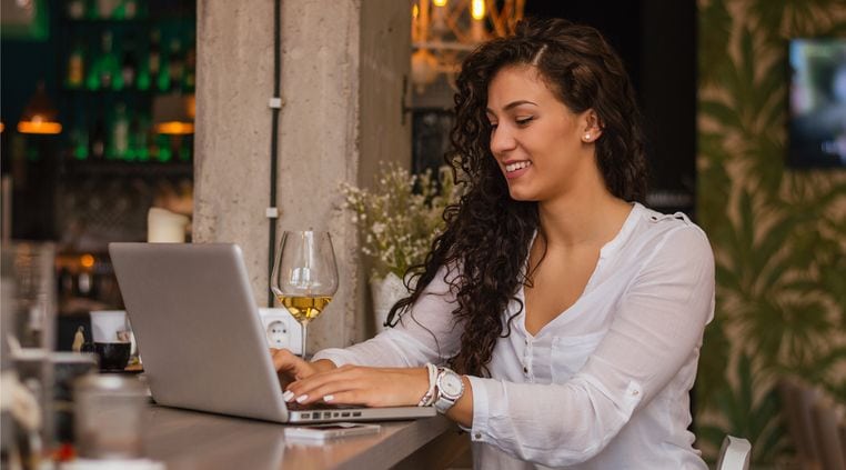 Skip the Hotel Business Center and Go to a Work Friendly Restaurant