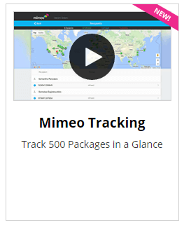 Track 500 Packages at a Glance with Mimeo Tracking