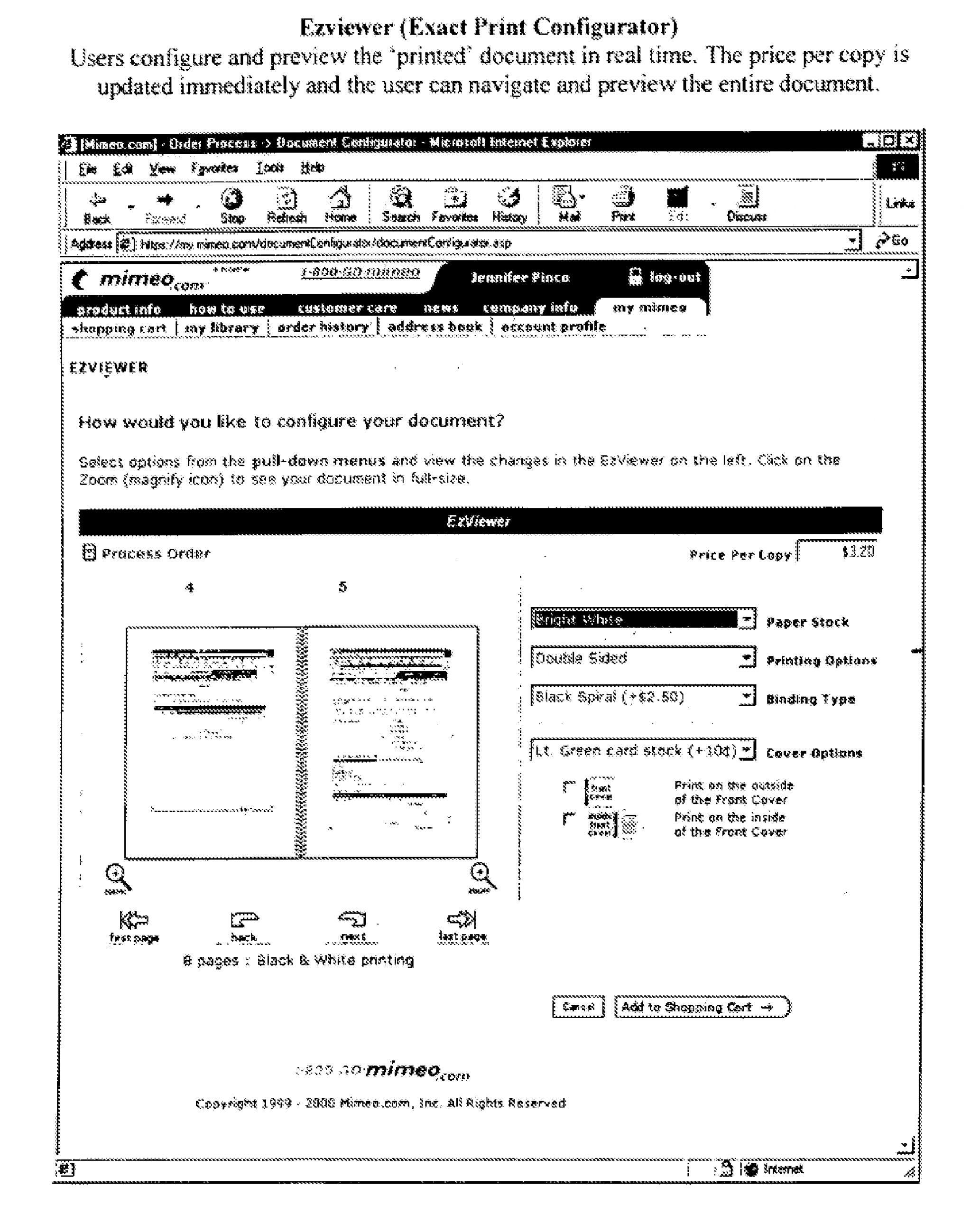 Mimeo Ezviewer Patent