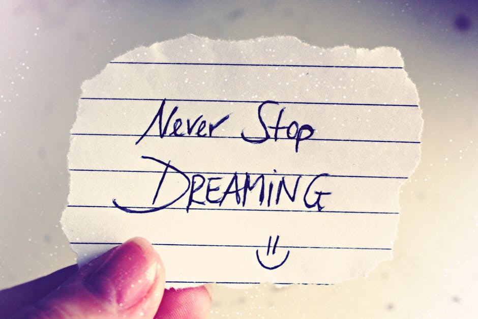 Writing Your Goals and Dreaming Big