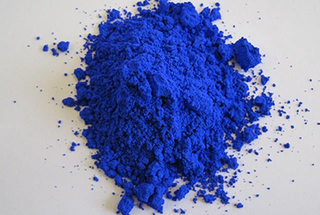 Blue powder