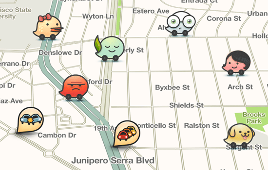 Waze Map