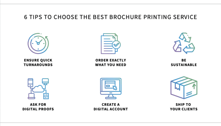 6 tips to choose the best brochure printing service