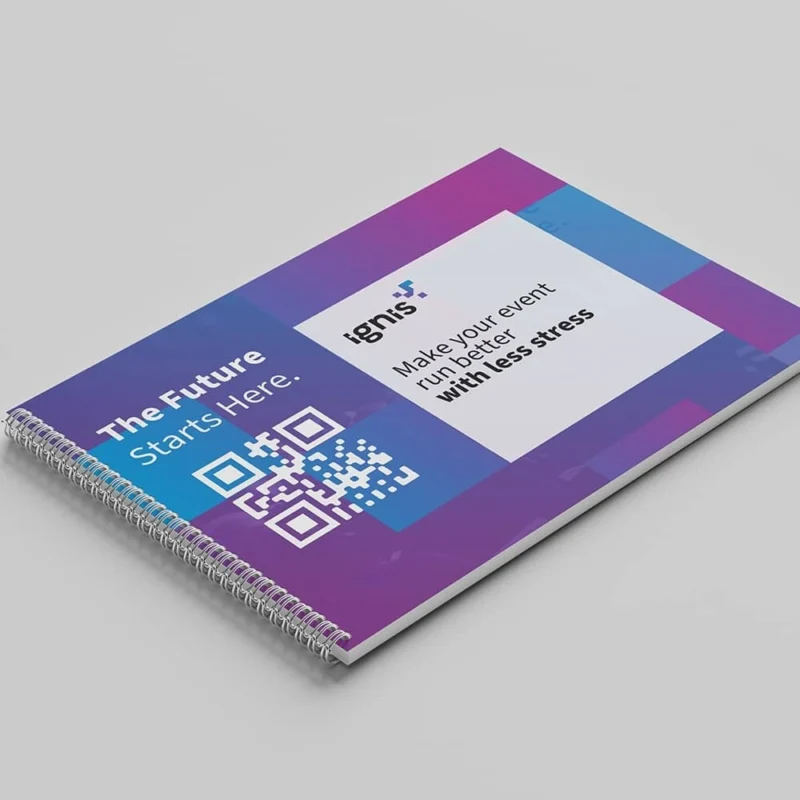 high quality color printed prosposal