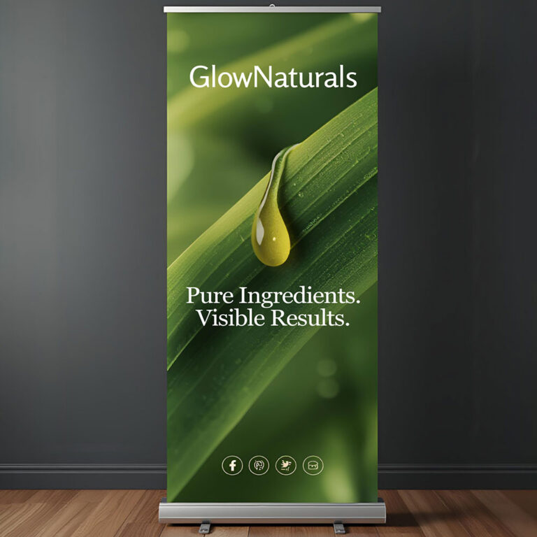 retractablebanner glownaturals