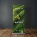 retractable banner glow naturals