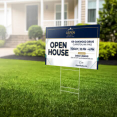 How to Order Yard Signs for Multiple Business Locations