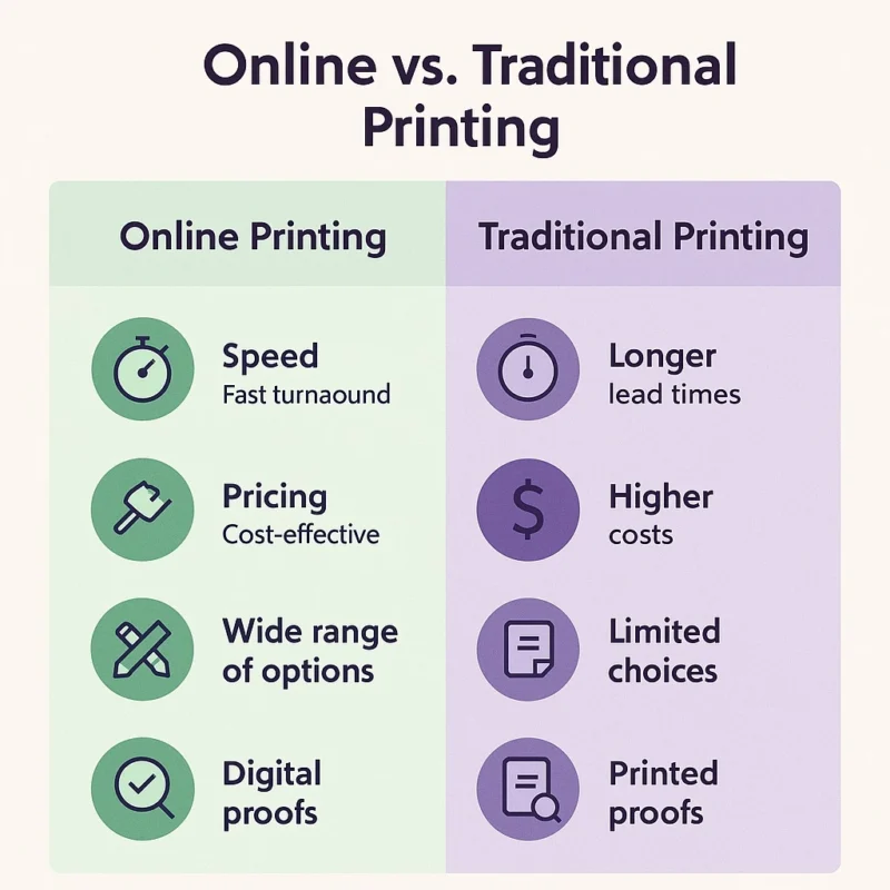 online printing vs traditional printing