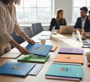 Custom printed folders for associations